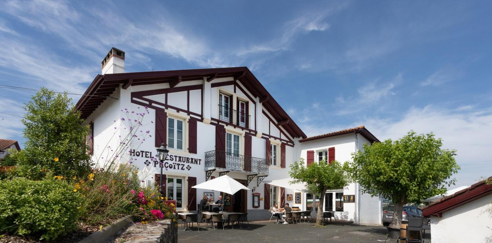 Hotel Restaurant Pecoitz Saint-Jean-Pied-de-Port Esterno foto